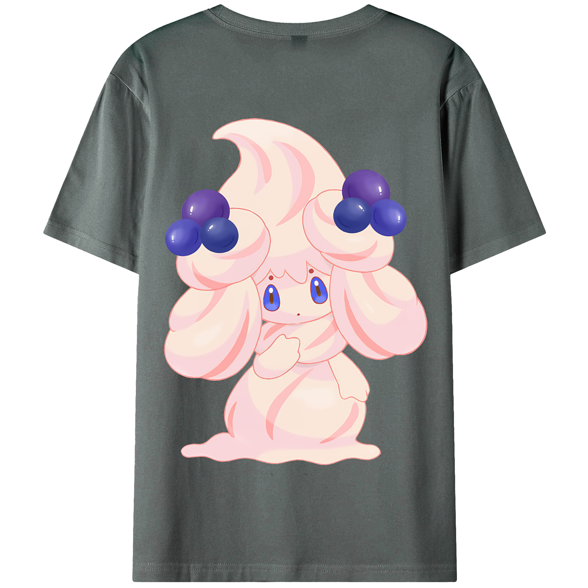 （画像用） ポケットモンスター Pokémon 綿100％半袖Tシャツ（背面プリント）